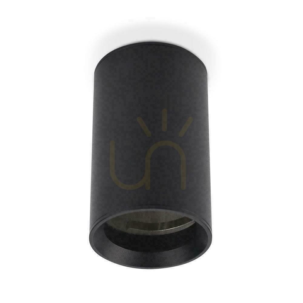 Prüfen V-TAC Aluminium GU10 Rund Aufputzrohr Schwarz 60x100mm VT-807-B 3 Jahre Garantie V-TAC Aluminium GU10 Rund Aufputzrohr Schwarz 60x100mm VT-807-B 3 Jahre Garantie