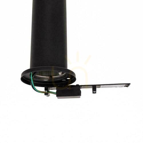 Prüfen V-TAC E27 110CM Schwarz E27 VT-838-B110 Gartenmast 3 Jahre Garantie