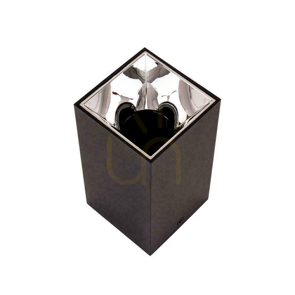 Vorschau V-TAC GU10 Square Deckenanbauleuchte Schwarz+Dunkelchrom 74x74x140mm VT-882SQ 3 Jahre Garantie V-TAC GU10 Square Deckenanbauleuchte Schwarz+Dunkelchrom 74x74x140mm VT-882SQ 3 Jahre Garantie
