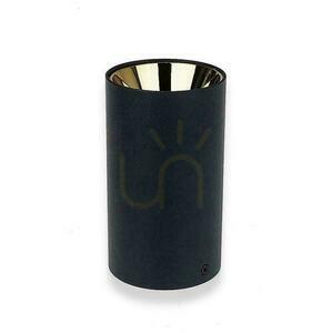 Deckenleuchte V-TAC GU10 Runde Anbauröhre Schwarz+Gold 80x140mm VT-882RD 3 Jahre Garantie small 2