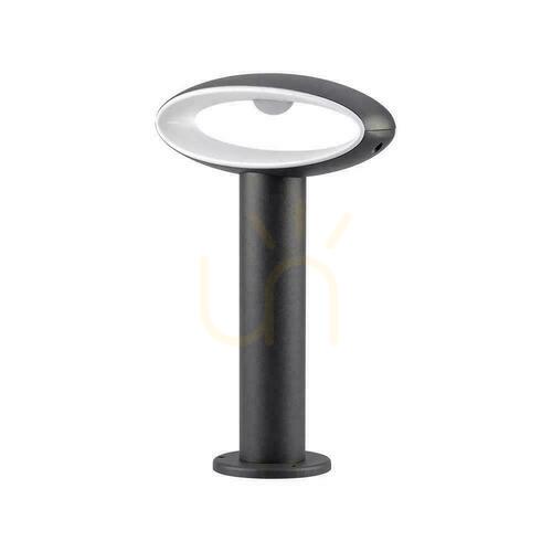 Prüfen V-TAC 9W LED Grau Aluminium Gartenmast 30cm IP54 VT-909 3000K 500lm