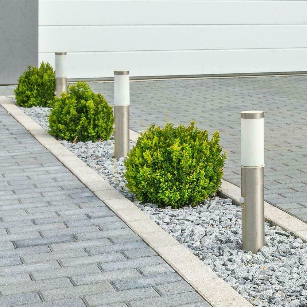 Vorschau V-TAC 45CM gebürstetem Stahl Garten Pole E27 Bewegungsmelder VT-838-45 V-TAC 45CM gebürstetem Stahl Garten Pole E27 Bewegungsmelder VT-838-45