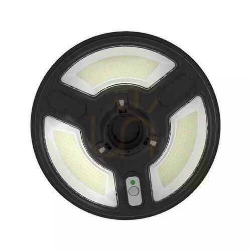 Prüfen V-TAC Solar Gartenleuchte 10W Bewegungsmelder TIMER PILOT IP65 VT-65W 6500K 1500lm