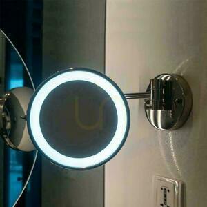 V-TAC 3W LED Badezimmer Makeup Spiegel 4xAAA Fi.17CM Chrom VT-7571 6400K 30lm small 6