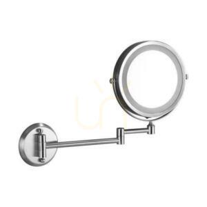 V-TAC 3W LED Badezimmer Makeup Spiegel 4xAAA Fi.17CM Chrom VT-7571 6400K 30lm small 0