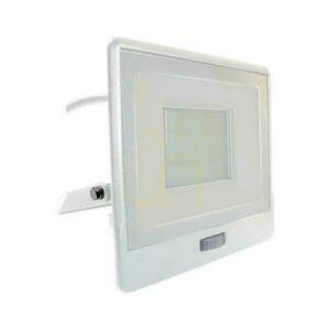 V-TAC 50W SAMSUNG CHIP LED Projektor Bewegungsmelder Weiß Kabel 1M VT-158S-1-W 6400K 4000lm 5 Jahre Garantie small 0
