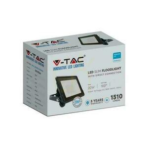 V-TAC 20W SAMSUNG CHIP LED Projektor Schwarz mit MUFa VT-128 6500K 1510lm 5 Jahre Garantie small 3