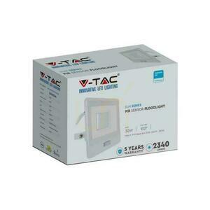 V-TAC 30W SAMSUNG CHIP LED Projektor Bewegungsmelder Weiß Kabel 1M VT-138S-1 4000K 2340lm 5 Jahre Garantie small 3