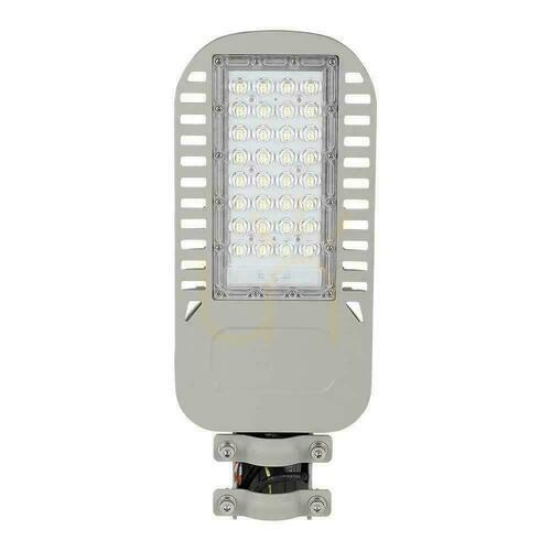 Prüfen V-TAC SAMSUNG CHIP 50W LED-Straßenleuchte Linse 110st 135Lm/W VT-54ST 4000K 6850lm 5 Jahre Garantie