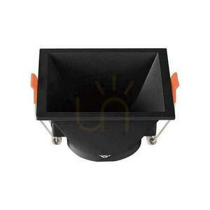 V-TAC GU10 Recessed Deep Square Mesh Schwarz VT-927 3 Jahre Garantie small 1