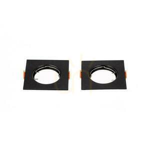 V-TAC GU10 Vertieft Quadratisch Schwarz (Paket. 2 Stück) VT-930 3 Jahre Garantie small 0