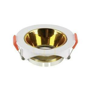 V-TAC GU10 Vertiefte Rundmasche Weiß/Gold VT-931 3 Jahre Garantie 1 V-TAC GU10 Vertiefte Rundmasche Weiß/Gold VT-931 3 Jahre Garantie small 1