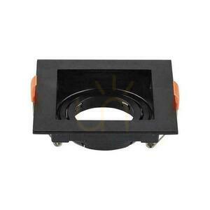 V-TAC VT-933-B GU10 Einbaurahmen quadratisch schwarz small 1