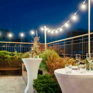 V-TAC Garten Girlande (String) 5W LED 5 Meter 10 Glühbirnen 0.5W Filament VT-71510 3000K 550lm small 5