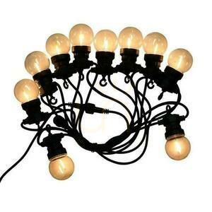 V-TAC Garten Girlande (String) 5W LED 5 Meter 10 Glühbirnen 0.5W Filament VT-71510 3000K 550lm small 0