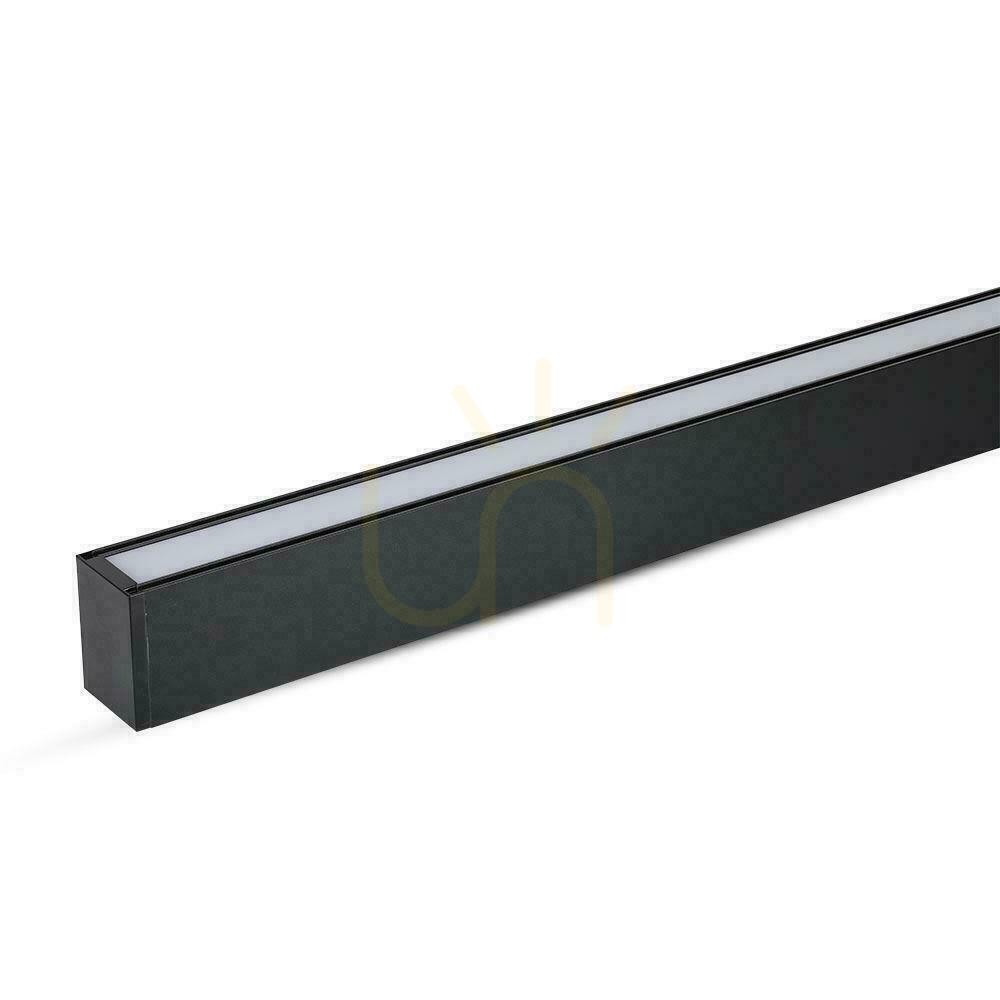 Aussicht V-TAC LED Linear SAMSUNG CHIP 40W Pendelleuchte Schwarz 120cm VT-7-40-B 6500K 3270lm 5 Jahre Garantie V-TAC LED Linear SAMSUNG CHIP 40W Pendelleuchte Schwarz 120cm VT-7-40-B 6500K 3270lm 5 Jahre Garantie