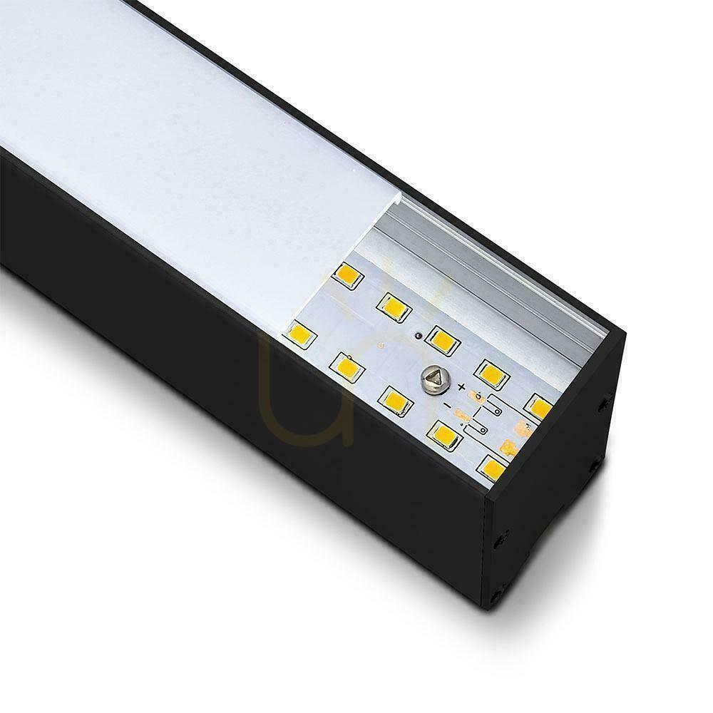 Vorschau V-TAC LED Linear SAMSUNG CHIP 40W Pendelleuchte Schwarz 120cm VT-7-40-B 6500K 3270lm 5 Jahre Garantie V-TAC LED Linear SAMSUNG CHIP 40W Pendelleuchte Schwarz 120cm VT-7-40-B 6500K 3270lm 5 Jahre Garantie