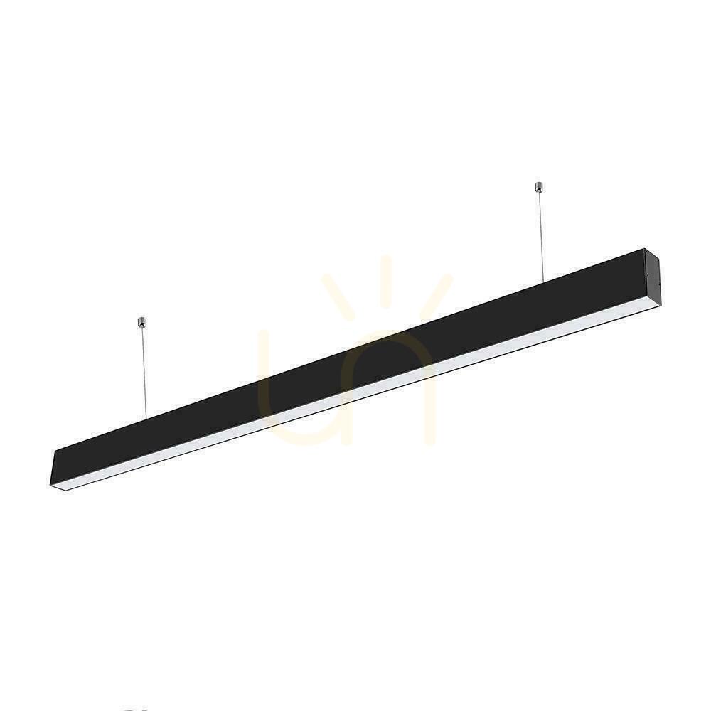 Prüfen V-TAC LED Linear SAMSUNG CHIP 40W Pendelleuchte Schwarz 120cm VT-7-40-B 6500K 3270lm 5 Jahre Garantie V-TAC LED Linear SAMSUNG CHIP 40W Pendelleuchte Schwarz 120cm VT-7-40-B 6500K 3270lm 5 Jahre Garantie