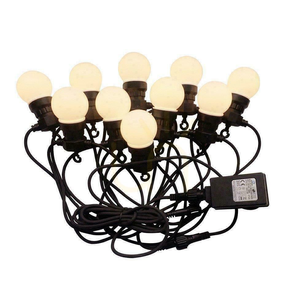 Prüfen V-TAC Garten Girlande (String) LED 5 Meter 10 Glühbirnen 0.5W VT-70510 3000K 480lm V-TAC Garten Girlande (String) LED 5 Meter 10 Glühbirnen 0.5W VT-70510 3000K 480lm