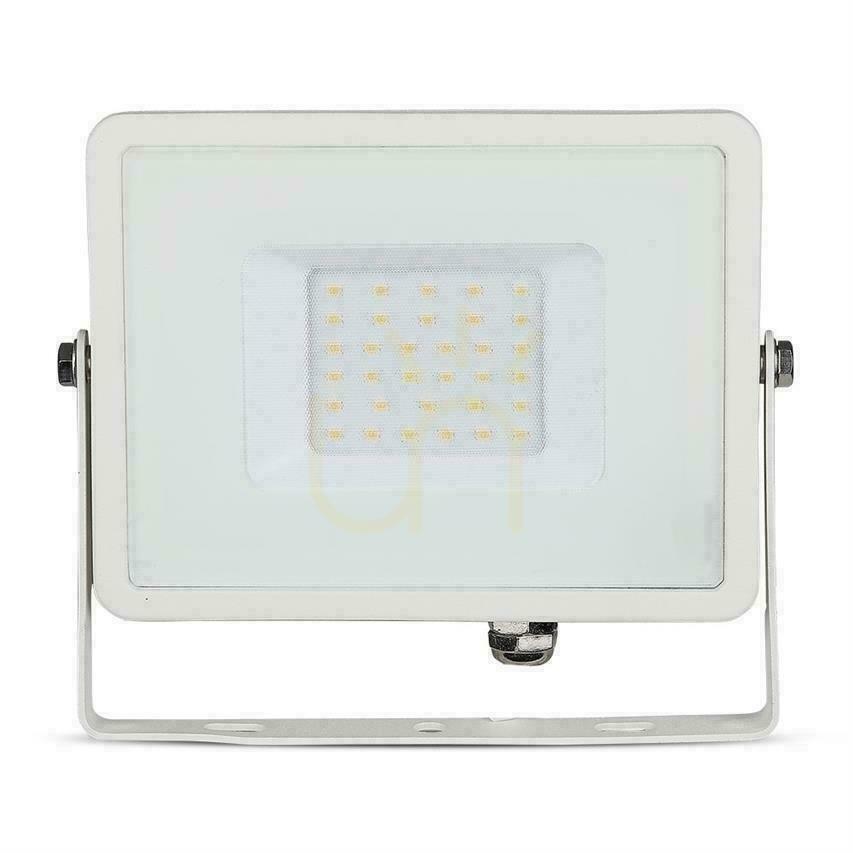 Aussicht V-TAC 30W SAMSUNG CHIP Weiß VT-30 4000K 2340lm LED Projektor 5 Jahre Garantie V-TAC 30W SAMSUNG CHIP Weiß VT-30 4000K 2340lm LED Projektor 5 Jahre Garantie