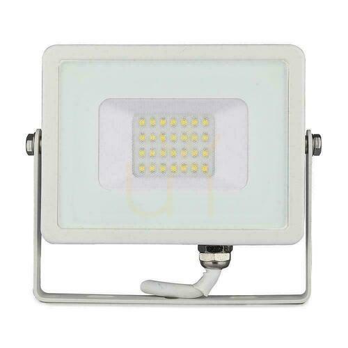 Prüfen V-TAC 20W SAMSUNG CHIP Weiß VT-20-W 3000K 1510lm LED Projektor 5 Jahre Garantie