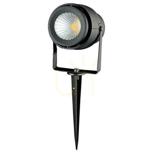 Prüfen V-TAC 12W Grau VT-857-G 3000K 875lm LED-Bodenleuchte für den Garten.
