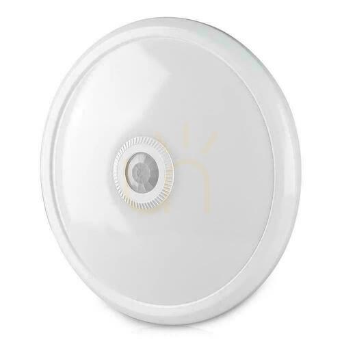 Prüfen LED Plafond V-TAC SAMSUNG CHIP 12W Bewegungsmelder VT-13 6500K 900lm 3 Jahre Garantie