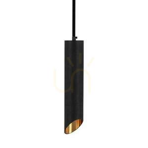 V-TAC GU10 Pendelleuchte Schwarz+Gold 55x200mm VT-975-200 3 Jahre Garantie 1 V-TAC GU10 Pendelleuchte Schwarz+Gold 55x200mm VT-975-200 3 Jahre Garantie small 1