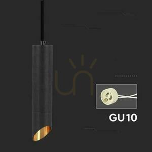 V-TAC GU10 Pendelleuchte Schwarz+Gold 55x200mm VT-975-200 3 Jahre Garantie 5 V-TAC GU10 Pendelleuchte Schwarz+Gold 55x200mm VT-975-200 3 Jahre Garantie small 5