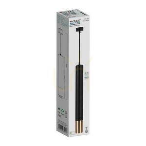 V-TAC GU10 Pendelleuchte Schwarz+Gold 60x500mm VT-977 3 Jahre Garantie small 2