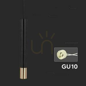 V-TAC GU10 Pendelleuchte Schwarz+Gold 60x500mm VT-977 3 Jahre Garantie small 3