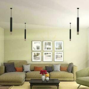V-TAC GU10 Pendelleuchte Schwarz+Gold 60x500mm VT-977 3 Jahre Garantie small 5