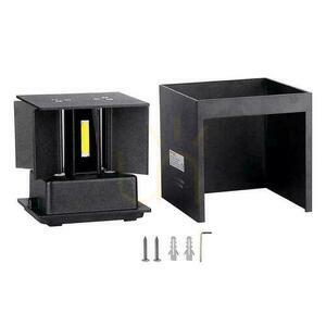 V-TAC 5W Wandleuchte Top Down Verstellbar Schwarz Quadratisch IP65 Bridgelux VT-759-B 3000K 700lm small 4