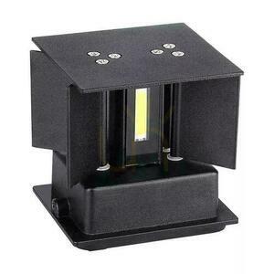V-TAC 5W Wandleuchte Top Down Verstellbar Schwarz Quadratisch IP65 Bridgelux VT-759-B 3000K 700lm small 5