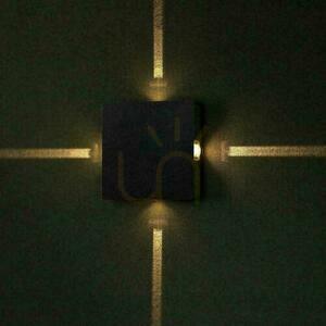 V-TAC 4W LED-Wandleuchte IP65 Schwarz Square VT-704-B 3000K 428lm 6 V-TAC 4W LED-Wandleuchte IP65 Schwarz Square VT-704-B 3000K 428lm small 6
