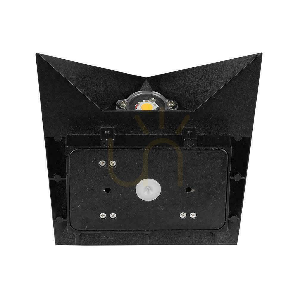 Anzeige Wandleuchte V-TAC 5W LED Schwarz IP65 VT-825-B 3000K 568lm. Wandleuchte V-TAC 5W LED Schwarz IP65 VT-825-B 3000K 568lm.