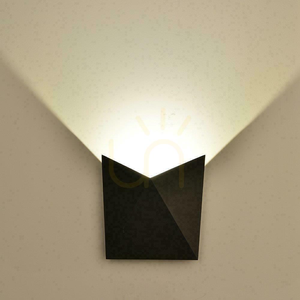 Zeige Wandleuchte V-TAC 5W LED Schwarz IP65 VT-825-B 3000K 568lm. Wandleuchte V-TAC 5W LED Schwarz IP65 VT-825-B 3000K 568lm.