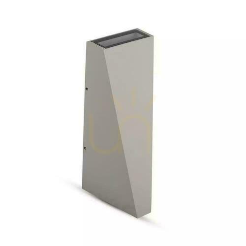 Prüfen Wandleuchte V-TAC 4W LED Grau IP65 VT-826-G 3000K 450lm.