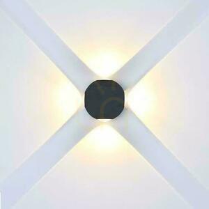 Wandleuchte V-TAC 4W LED Schwarz Rund IP65 VT-834-B 3000K 428lm. 1 Wandleuchte V-TAC 4W LED Schwarz Rund IP65 VT-834-B 3000K 428lm. small 1