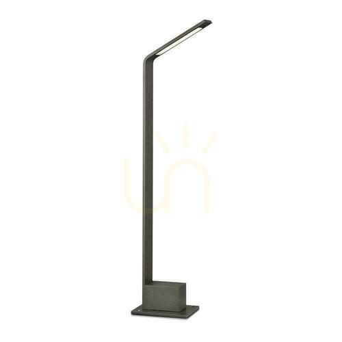 Prüfen V-TAC 6W LED Gartenpfosten 80cm Grau IP54 VT-896-G 4000K 810lm