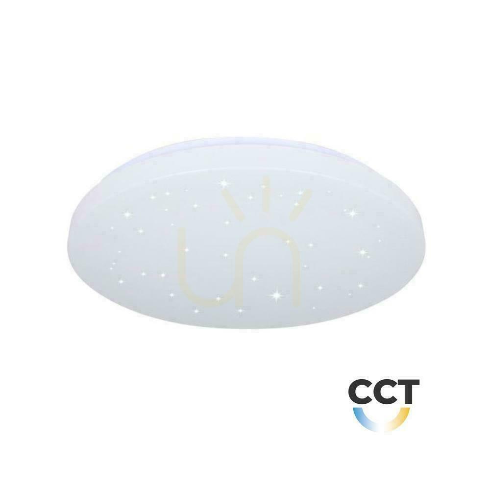 Prüfen Plafond V-TAC 12W Sterne Farbwechsel CCT fi.255 VT-8412-S-N 3000K-6400K 1200lm Plafond V-TAC 12W Sterne Farbwechsel CCT fi.255 VT-8412-S-N 3000K-6400K 1200lm
