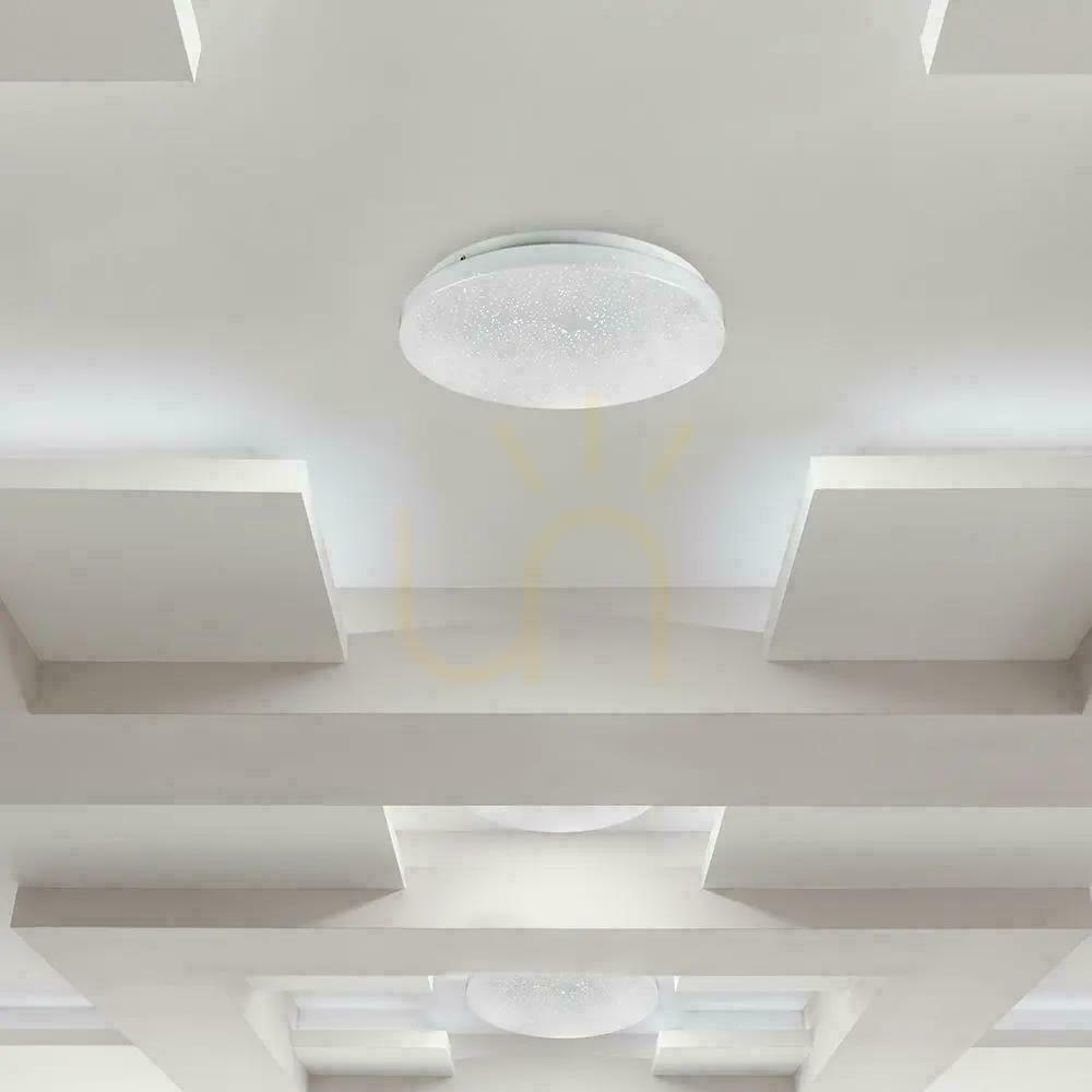 Vorschau Plafond V-TAC 12W Sterne Farbwechsel CCT fi.255 VT-8412-S-N 3000K-6400K 1200lm Plafond V-TAC 12W Sterne Farbwechsel CCT fi.255 VT-8412-S-N 3000K-6400K 1200lm