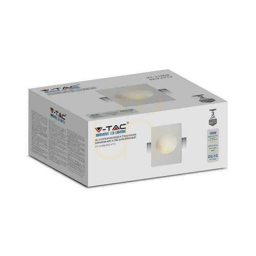 Prüfen Gypsum V-TAC GU10 Wandleuchte 250x210 VT-11008 3 Jahre Garantie.