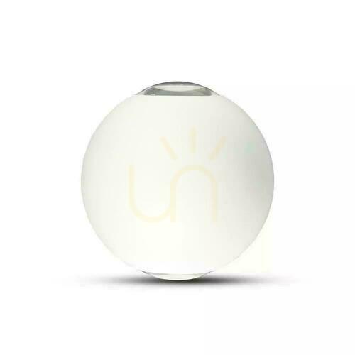 Prüfen Wandleuchte V-TAC 4W LED Weiß Rund IP65 VT-836 3000K 450lm.