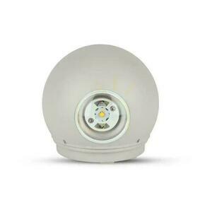 Wandleuchte V-TAC 4W LED Grau Rund IP65 VT-836 3000K 450lm. 1 Wandleuchte V-TAC 4W LED Grau Rund IP65 VT-836 3000K 450lm. small 1