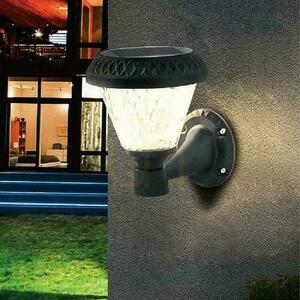 V-TAC Solar Garten Wandlampe mit Fernbedienung 3in1 IP44 Schwarz Rund VT-969 3000K-4000K-6400K 75 3 Jahre Garantie small 3