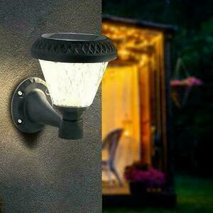 V-TAC Solar Garten Wandlampe mit Fernbedienung 3in1 IP44 Schwarz Rund VT-969 3000K-4000K-6400K 75 3 Jahre Garantie small 4