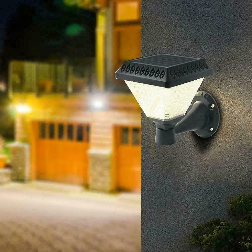 Anzeige V-TAC Solar Garten Wandlampe mit Fernbedienung 3in1 IP44 Schwarz Square VT-972 3000K-4000K-6400K 75 3 Jahre Garantie V-TAC Solar Garten Wandlampe mit Fernbedienung 3in1 IP44 Schwarz Square VT-972 3000K-4000K-6400K 75 3 Jahre Garantie