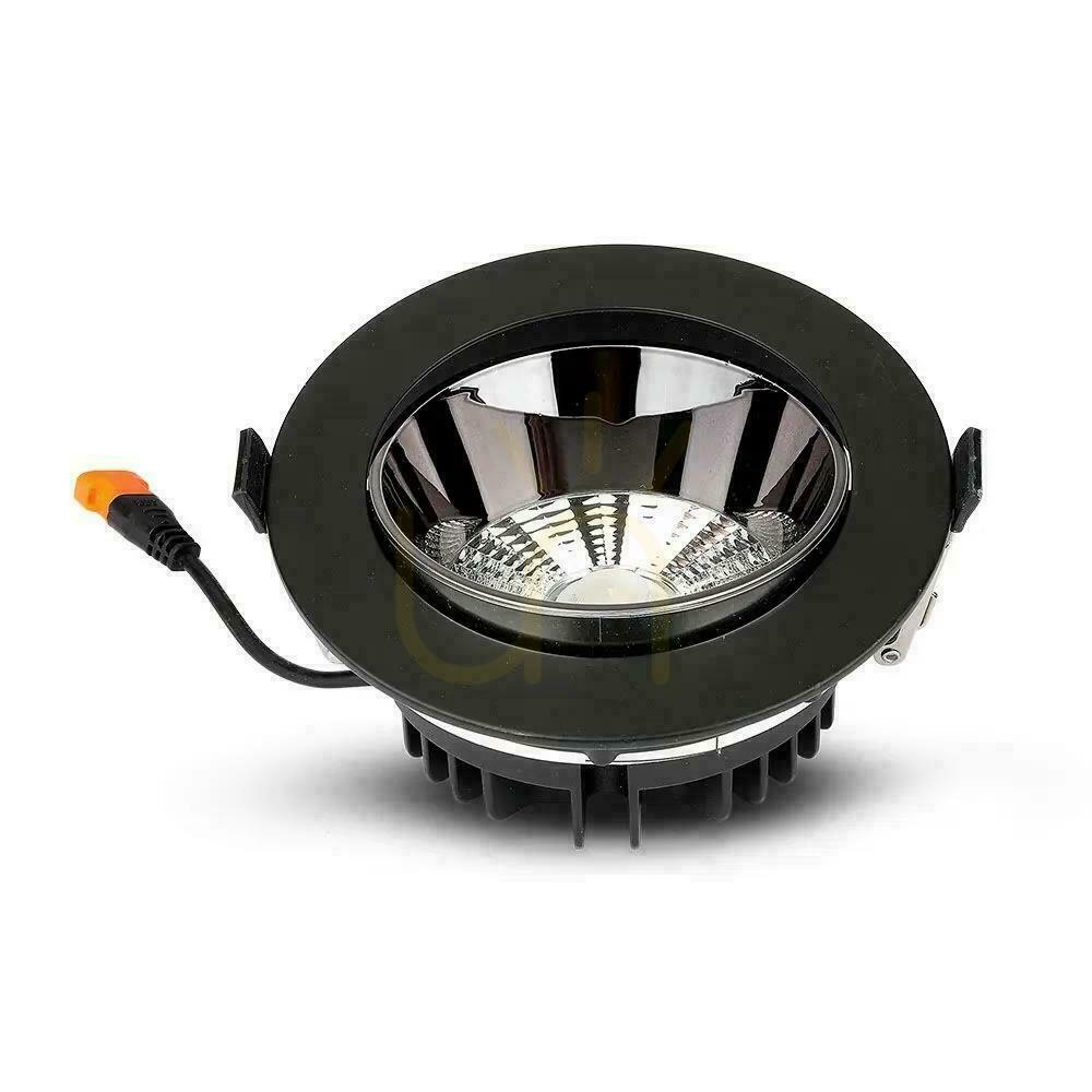 Prüfen Downlight V-TAC SAMSUNG CHIP 30W Schwarz Tilt VT-2-33 6400K 2400lm 5 Jahre Garantie Downlight V-TAC SAMSUNG CHIP 30W Schwarz Tilt VT-2-33 6400K 2400lm 5 Jahre Garantie