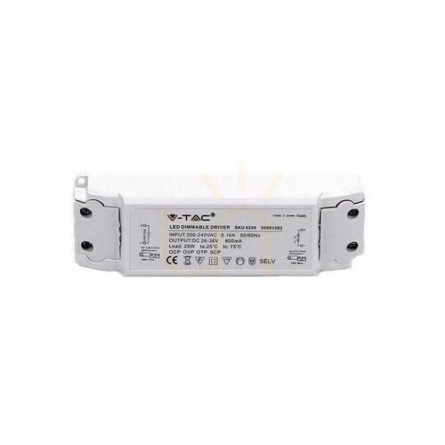 Prüfen Stromversorgung für LED-Paneele 29W 26-36V 800mA 230V V-TAC